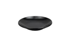 صحن فرعي مستدير 12 ميلامين أسود ***109705B