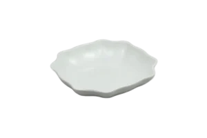Deep Kalmia Plate 15X15X3 White Melamine***114906