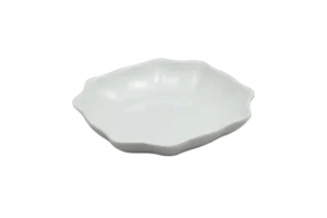 Deep Kalmia Plate 18X18X3.7 White Melamine***114907