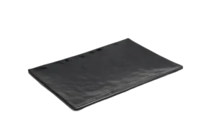 طبق مستطيل، 20×14×2، ميلامين أسود ***115408B