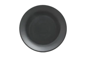 Zen Wind Plate 17.8 Black Melamine***116907B