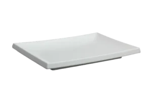 طبق سوشي 27X39.5 ميلامين أبيض***118616