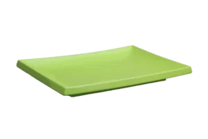 طبق سوشي 27X39.5 ميلامين أخضر***118616G