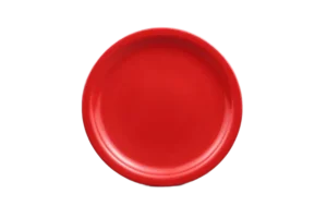 طبق اقتصادي 19.2 سم ميلامين أحمر ***120208R
