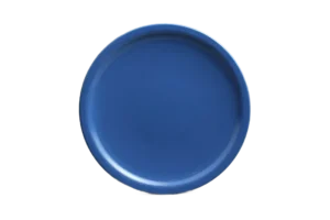 طبق اقتصادي 22.6 سم ميلامين أزرق ***120209Bl