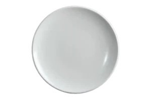 Crescent Plate 15.4 Cm White Melamine***122606