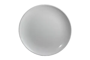 Crescent Plate 35.6 Cm White Melamine***122614