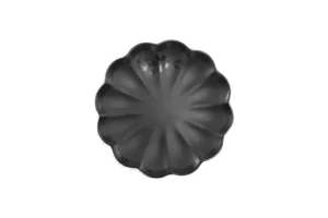 طبق كويانغ 25 سم سكورا ميلامين أسود ***126010B