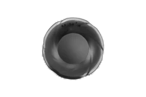 Deep Pattaya Plate 25.3X3.7 Cm Skura Melamine Black***126210B