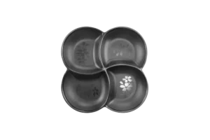 كاباريه نونثابوري مقسم إلى 4 قطع 32*23 سم سكورا ميلامين أسود ***126811B