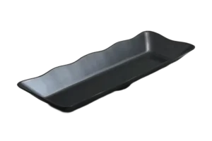 Pacific Serving Plate 16X45 Black Melamine***132318B