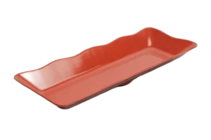 Pacific Serving Plate 16X45 Rust Red Melamine***132318Rr
