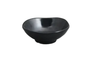 12.5 Cm Dow Melamine Black Dinner Plate***202205B