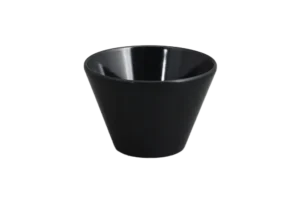 وعاء مخروطي 13 سم ميلامين أسود ***207205B