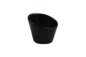 Nami Sloping Bowl 9.7 Cm Black Melamine***207304B