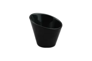 Nami Sloping Bowl 11 Cm Black Melamine***207305B