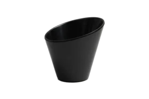 Nami Sloping Bowl 14.5 Cm Black Melamine***207306B