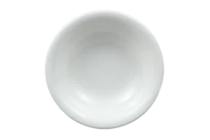 طبق حمص 19 سم ميلامين أبيض***208408