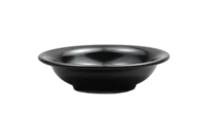 طبق حمص 19 سم ميلامين أسود***208408B