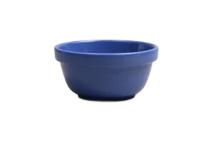 طبق ميلامين أزرق 11 سم قابل للتكديس ***209404Bl