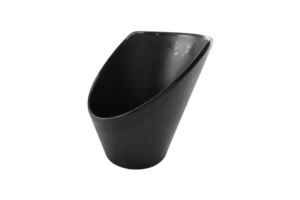 Open Conical Bowl 12.8 Cm Skura Melamine Black***303805B