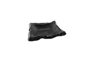 طبق سيلا عميق 20X16 سم سكورا ميلامين أسود***410008B