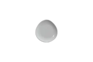 Oval Fluv Melamine Saucer White***515704