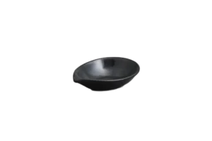 Petite Drop 10X7.5 Black Melamine***515904B
