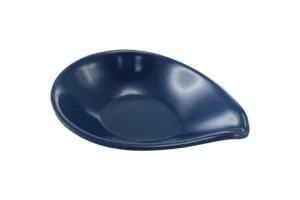 Petite Drop 10X7.5 Melamine Rust Blue***515904Rb
