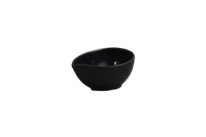 Petite Deep Drop 10.5X7 Black Melamine***516404B