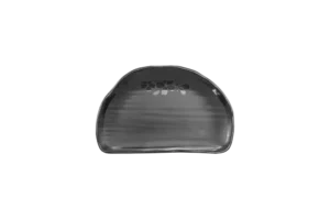 صحن قمر 16.3 × 10.3 سم سكورا أسود ميلامين ***526406B