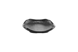 Nago Square Saucer 10 Cm Skura Melamine Black***527604B