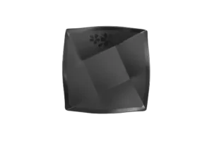 طبق ماسي 17.2 سم سكورا ميلامين أسود ***529107B