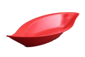 سلطة ورق 4.6×19.5×42 ميلامين أحمر ***118517R