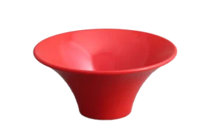 Spiral Bowl 20.5 Cm Red Melamine***200608R