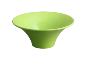 Spiral Bowl 24.5 Cm Green Melamine***200610G