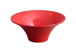 Spiral Bowl 24.5 Cm Red Melamine***200610R