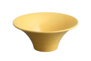 Spiral Bowl 24.5 Cm Yellow Melamine***200610Y