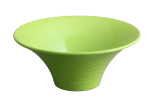 Spiral Bowl 28 Cm Green Melamine***200611G