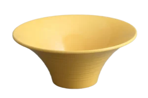 Spiral Bowl 28 Cm Yellow Melamine***200611Y
