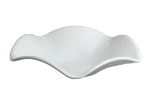 Flower Bowl 39 White Melamine***200815