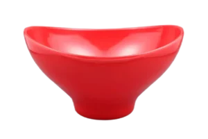 Dollar Bowl 29X16.5 Red Melamine***200912R