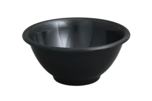 طبق ضخم 28 سم ميلامين أسود***201011B