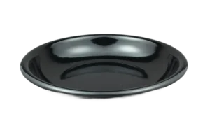 Bowl 37 Height 7.5 Black Melamine***201214B