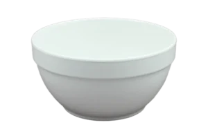 وعاء ميلامين أبيض قابل للتكديس 16 سم ***201507