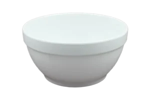 وعاء ميلامين أبيض قابل للتكديس 20.3 سم ***201508