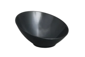 Hermon Bowl 21X20.8X10.5 Black Melamine***201909B