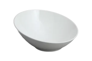 Hermon Bowl 30X29X13.5 White Melamine***201912