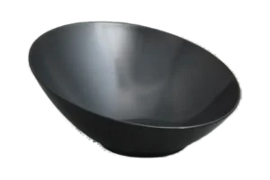 وعاء هيرمون 36×35×16.5 سم ميلامين أسود ***201914B