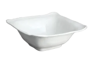 Kinneret Square Bowl 32 Cm White Melamine***202113